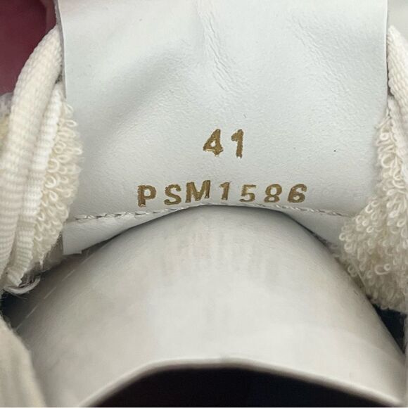 STB Shoe The Bear Babtiste Lace-Up Sneaker in White/Gray Size 8 NEW - Picture 13 of 15